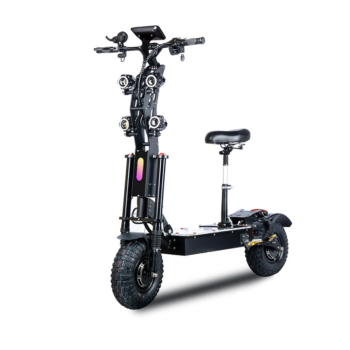 [EU Direct] TOURSOR X14 72V 40Ah 21700 Battery 5000W*2 Dual Motor 14inch Folding Electric Scooter 70-120KM Mileage Range 200KG Max Load E-Scooter