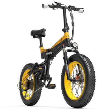 [EU DIRECT] Bezior XF200 15Ah 48V 1000W Folding Moped Electric Bicycle 20inch 130km Mileage Range Max Load 200kg