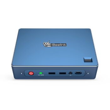 Beelink GT-R AMD Ryzen 7 3750H 16GB DDR4 512GB SSD Mini PC 5.8G WiFi 6 BT5.0 Win10 4K Radeon RX Vega 10 Graphics 1400MHz Mini Computer Desktop PC