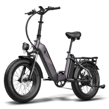 [EU Direct] FAFREES FF20 Polar 500W 48V 10.4AH*2 Double Batteries 20x4.0inch Fat Tire Folding Electric Bicycle 140-160KM Max Mileage 150KG Max Load Electric Bike