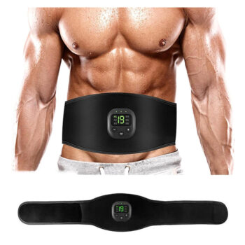 New Electric ABS Abdominal Belt Smart Body Massager Lazy Muscle Training Fitness Equipment for Home Gym