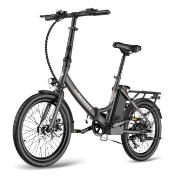 [EU Direct] FAFREES F20 Light 36V 14.5Ah 250W 20x1.95inch Folding Electric Bicycle 90-110KM Max Mileage 120KG Max Load City Electric Bike