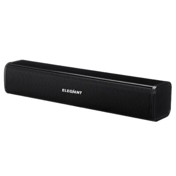 ELEGIANT SR050 6W Powerful Multimedia HiFi Bass Portable USB SoundBar Speakers with Volume Control for PC Desktop