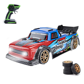 JJRC Q123 RTR 1/16 2.4G 4WD Spray Drift RC Car LED Light Full Proportional Short-Course Off-Road Truck Vehicles Models Toys