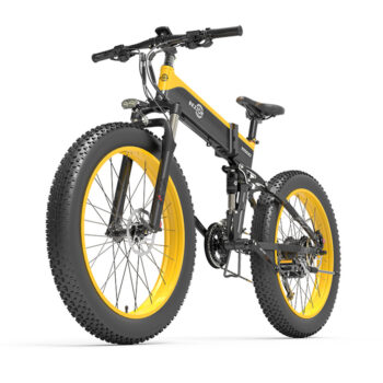 [EU DIRECT] Bezior X1500 12.8Ah 48V 1500W Electric Bicycle 26inch 100km Mileage Range Max Load 200kg