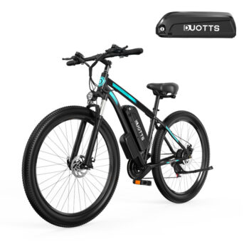 [EU Direct] DUOTTS C29 750W 48V 15Ah*2 Double Batteries 29inch Electric Moped Bicycle 50KM Mileage 150KG Max Load Electric Bike