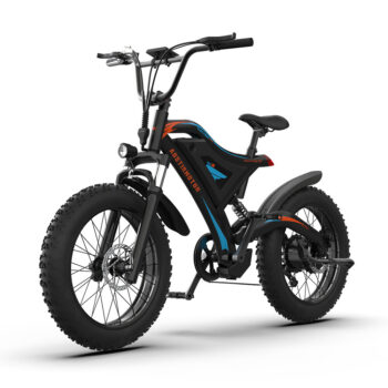 [USA Direct] AOSTIRMOTOR S18-mini 48V 15Ah 500W 20inch Electric Bicycle 25-35KM Max Mileage 140KG Max Load Electric Bike