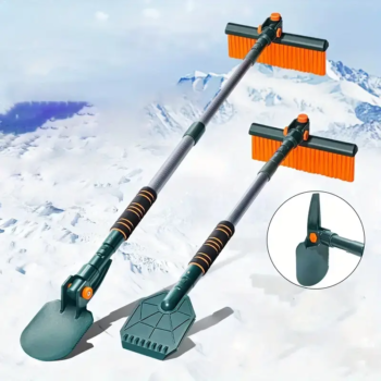 Multi-functional Car Snow Shovel Ice Scraper & Snowbrush Snow Removal Tool Ice Convenient Ice Scraper Shovel Snow Plate