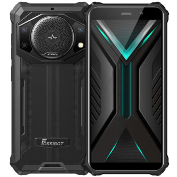 FOSSiBOT F101 Loud Speaker 7GB RAM 64GB ROM 10600mAh 24MP Triple Camera 5.45 inch Fast Charging IP68 IP69K Waterproof Helio A22 Quad Core 4G Rugged Smartphone