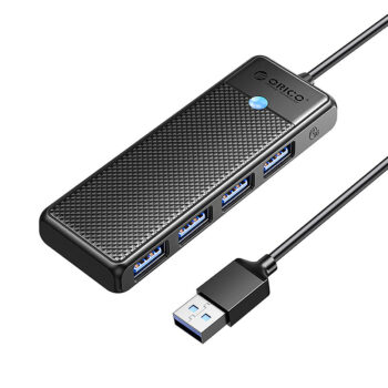 Orico 4-in-1 USB3.0 Hub Docking Station USB Adapter with USB3.0*4 for PC Laptop Computer Matebook Macbook Pro