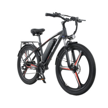 [EU Direct] BURCHDA RX60 48V 800W 12.8Ah 26inch Oil Brake Electric Bicycle 30-50KM Mileage 180KG Payload Electric Bike