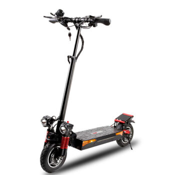 [EU Direct] SUNNIGOO X4 48V 17.5Ah 500W*2 Dual Motor 10inch Air Tires Folding Electric Scooter 60-70KM Max Mileage 130KG Max Load E-Scooter