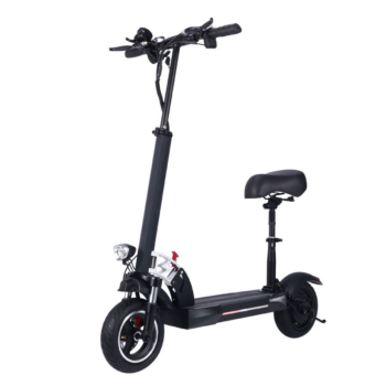 [EU Direct] Emoko HVD-3 48V 15Ah 800W 10inch Folding Electric Scooter 45-60KM Mileage Doube Disc Brake E-Scooter w/ Seat