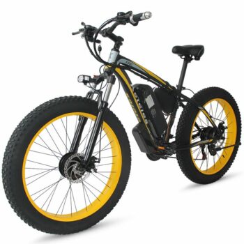 [EU Direct] KETELES K800 48V 23Ah 1000W*2 Dual Motor 26inch Eelctric Bicycle 50-80KM Mileage Range 180KG Max Load Electric Bike