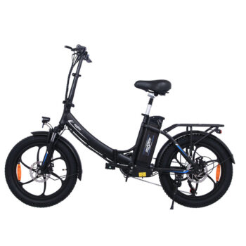 [EU Direct] ONESPORT OT16 48V 15Ah 350W 20*3.0inch Fat Tire Folding Electric Bicycle 100-130KM Max Mileage 120KG Payload Electric Bike