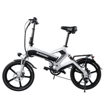 [USA DIRECT] ZHENGBU K6 400W 48V 12.8Ah 16inch Electric Bicycle 80KM Mileage Range 150KG Max Load Electric Bike