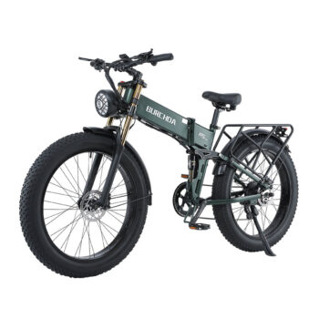 [EU Direct] BURCHDA R5 PRO 48V 16AH 1000W 26*4.0inch Folding Electric Bicycle 60-90KM Mileage 200KG Payload Electric Bike