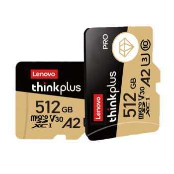 Lenovo Thinkplus 512G TF Memory Card U3 High Speed Micro SD Card Flash Card Smart Card for Phone Camera Driving Recorder