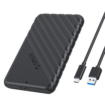 ORICO Type-C USB3.1 2.5" External Storage SSD HDD Case SATA 6Gbps HDD SSD Hard Drive Enclosure Support 6TB Capacity for PC Laptop