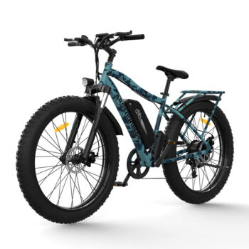 [USA Direct] AOSTIRMOTOR S07-F 750W 48V 13Ah 26*4.0inch Fat Tire Electric Bicycle 25-35KM Max Mileage 140KG Max Load Electric Bike