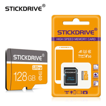 Stickdrive 128GB TF Memory Card Micro SD Card Flash Card Smart Card for Driving Recorder Phone Camera