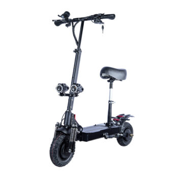 [US Direct] TOURSOR T4 52V 23.4Ah 1200W*2 Dual Motor 10inch Folding Electric Scooter Dual Oil Brake 90KM Max Mileage 150KG Max Load E-Scooter