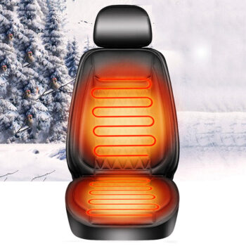 12-24V Universal Single Car Seat Heated Cushion Electric Heating Pad Winter Seat Warmer Cover Car Heating Pad