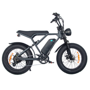 ONESPORT ONES3 Electric Bike 48V 17.5AH Battery 500W Motor 20*4.0inch Fat Tires 50KM Max Mileage 120KG Max Load Electric Bicycle EU Direct