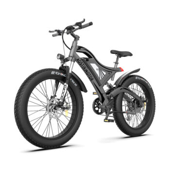 [US Direct]  AOSTIRMOTOR S18 750W 48V 15AH 26inch Electric Bicycle 25-35KM Max Mileage 140KG Max Load Electric Bike