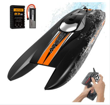 Volantexrc Brushless Atomic RTR 2.4G 792-6 RC Boat 60km/h Waterproof Reverse Water-Cooled ABS Unibody Hull Vehicles Models Pool Lakes Toys