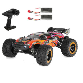 EACHINE Flyhal FC600 Two Batteries RTR 1/16 2.4G 4WD 45km/h Brushless Fast RC Cars Trucks Vehicles with Oil Filled Shock Absorber