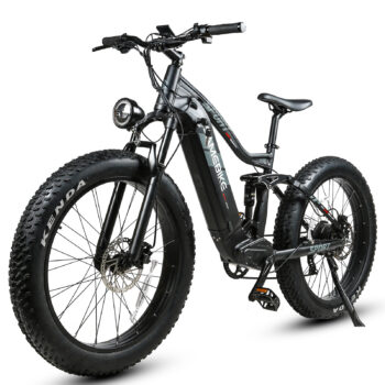 [EU Direct] SAMEBIKE RS-A08 Electric Bike 17Ah 48V 750W 26 Inches Electric Bike Smart Bike 65-100km Mileage Max Load 100-150kg With EU Plug Dual Dics Brake