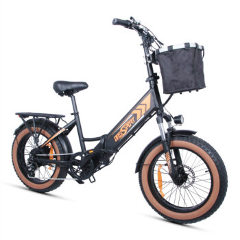 [EU DIRECT] Onesport OT29 Electric Bike 48V 17AH Battery 250W Motor 20*4.0inch Tires 90-120KM Max Mileage 120KG Max Load Folding Electric Bicycle