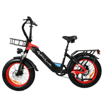 [USA Direct] BAOLUJIE DP-2003 48V 12AH 500W 20*4.0inch Electric Bicycle 30-40KM Max Mileage 120KG Payload Electric Bike