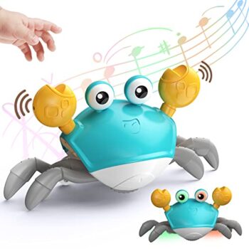 YUISTRE Crawling Crab Baby Toy