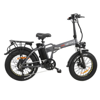 DRVETION AT20 Electric Bike 48V 15Ah Battery 750W Motor 20*4.0inch Tires 60-90KM Max Mileage Range 200KG Max Load Folding Electric Bicycle