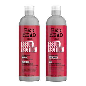 TIGI Bed Head Shampoo & Conditioner For Damaged Hair Resurrection Infused With The Resurrection Plant 2 x 25.36 fl oz