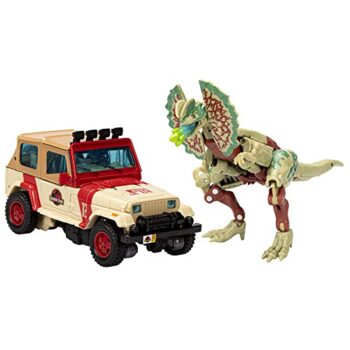 Transformers Collaborative Jurassic Park x Toys Dilophocon & Autobot JP12