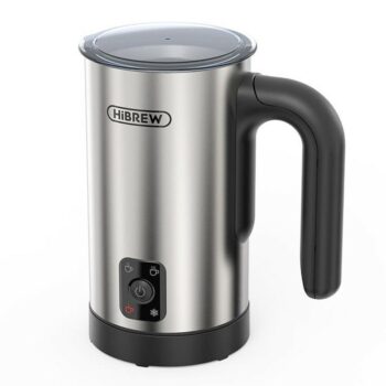 [EU/AE Direct] HiBREW M3A 4 in 1 Milk Frother Fully Automatic Milk Warmer Cold/Hot Frothing 130ml Frothing Capacity