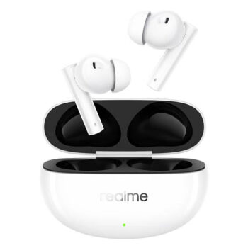 Realme Buds Air 5 TWS Earbuds bluetooth 5.3 Earphone 50dB Active Noise Cancelling 12.4mm Mega Titanizing Driver LDAC Audio Bass 6-Mic Call Low Latency Sports Headphone