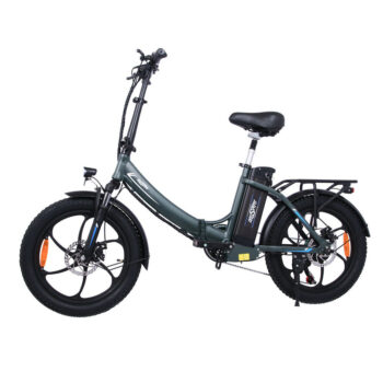 [EU Direct] ONESPORT OT16 48V 15Ah 350W 20*3.0inch Fat Tire Folding Electric Bicycle 100-130KM Max Mileage 120KG Payload Electric Bike