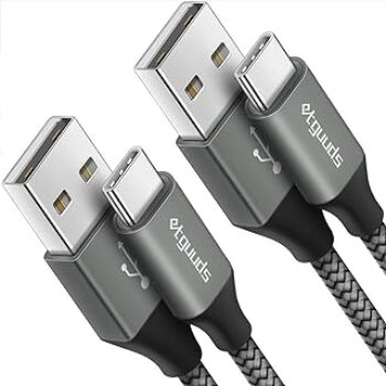 etguuds 2-Pack 3ft USB C Cable 3A Fast Charge