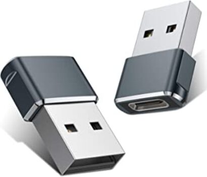 Basesailor USB to USB C Adapter 2 Pack