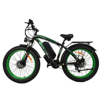 [USA Direct] BAOLUJIE DP-2602-1 48V 20AH 1000W*2 Double Motors 26*4.0inch Electric Bicycle 40-60KM Max Mileage 120KG Payload Electric Bike