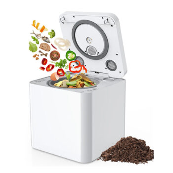 [EU Direct] Involly Electric Kitchen Composter 3.3L with Auto Cleaning Odorless Composting Year-Round One-Touch Turn Food Waste to Compost