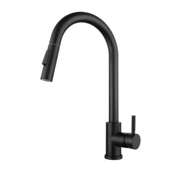 AGSIVO Smart Touch Kitchen Sink Faucet with Pull Down Sprayer Motion Sensor Cold and Hot Mixed Tap SUS 304 Stainless Steel Brushed Nickle