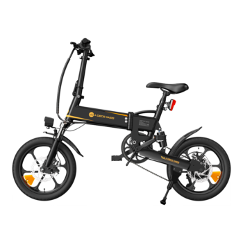 [EU Direct] ADO A16 XE Electric Bike 36V 7.5AH Batetry 250W Motor 16inch Tires 70KM Max Mileage 120KG Payload Folding Electric Bicycle