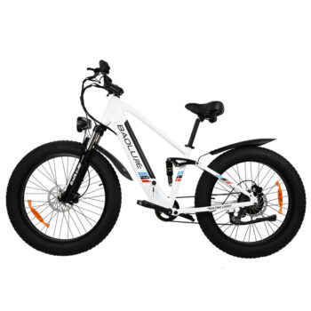 [USA Direct] BAOLUJIE DP-2615 48V 12AH 500W 26*4.0inch Electric Bicycle 30-40KM Max Mileage 120KG Payload Electric Bike