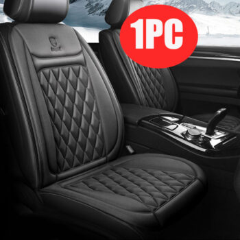 12-24V Universal Single Car Seat Heated Cushion Electric Heating Pad Winter Seat Warmer Cover Car Heating Pad