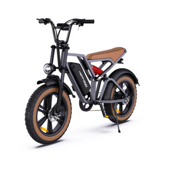 [EU Direct] Happyrun HR-G60 48V 18AH 750W 20*4.0inch Electric Bicycle 48-110KM Max Mileage120KG Payload Electric Bike